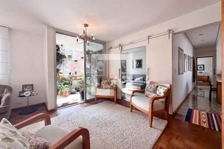 Sala de apartamento à venda com 2 quartos, 142m² em Perdizes, São Paulo