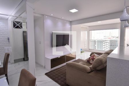 Sala de Estar de apartamento à venda com 3 quartos, 71m² em Vila Prudente, São Paulo