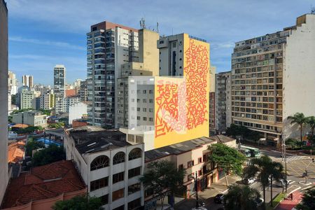 Vista do Quarto de apartamento para alugar com 1 quarto, 43m² em Santa Cecilia, São Paulo