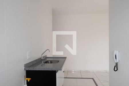 Cozinha de apartamento para alugar com 2 quartos, 49m² em Vila Nambi, Jundiaí