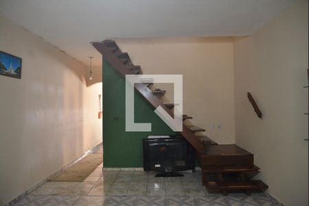 Sala de casa à venda com 3 quartos, 129m² em Vila Tibiriçá, Santo André