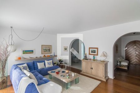 Sala 1 de apartamento à venda com 3 quartos, 192m² em Vila Assunção, Santo André