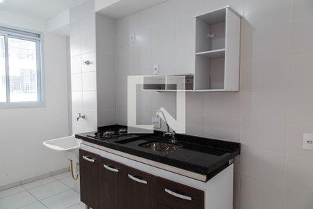 Cozinha de kitnet/studio para alugar com 1 quarto, 26m² em Brás, São Paulo