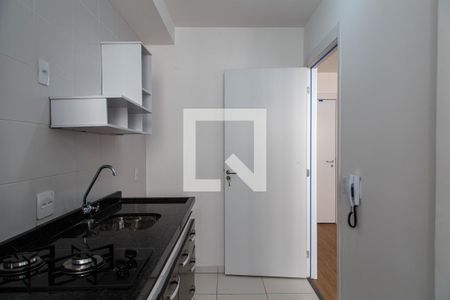 Cozinha de kitnet/studio para alugar com 1 quarto, 26m² em Brás, São Paulo