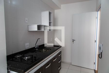 Cozinha de kitnet/studio para alugar com 1 quarto, 26m² em Brás, São Paulo