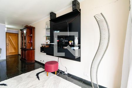 Sala de Estar de apartamento à venda com 3 quartos, 78m² em Vila Campestre, São Paulo