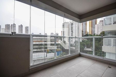Varanda de apartamento à venda com 1 quarto, 50m² em Vila Andrade, São Paulo