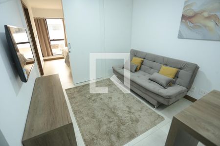 Sala de apartamento para alugar com 1 quarto, 33m² em Setor Noroeste, Brasília