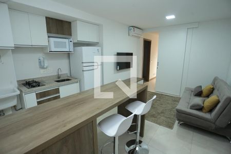 Cozinha de apartamento para alugar com 1 quarto, 33m² em Setor Noroeste, Brasília