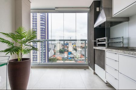 Varanda gourmet de apartamento à venda com 3 quartos, 91m² em Centro, Osasco