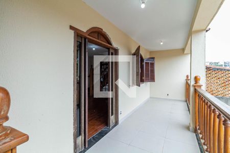 Varanda da sala 1 de casa à venda com 5 quartos, 400m² em Etelvina Carneiro, Belo Horizonte