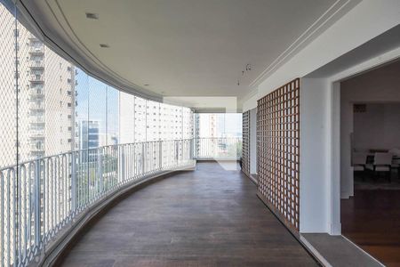 Varanda  de apartamento à venda com 4 quartos, 425m² em Jardim Fonte do Morumbi, São Paulo