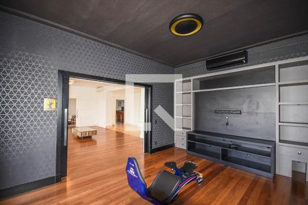 Sala de tv de apartamento à venda com 4 quartos, 425m² em Jardim Fonte do Morumbi, São Paulo