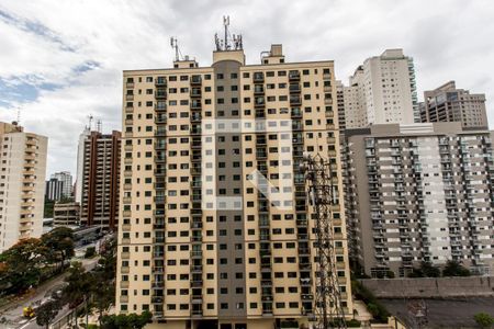 Vista da Varanda de apartamento à venda com 1 quarto, 78m² em Alphaville Industrial, Barueri