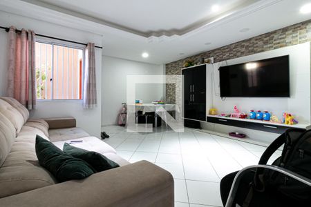 Sala de casa de condomínio à venda com 3 quartos, 119m² em Parque Boturussu, São Paulo