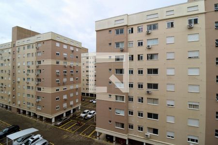 Sala vista de apartamento à venda com 2 quartos, 51m² em São José, Canoas