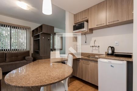 Cozinha de kitnet/studio à venda com 1 quarto, 44m² em Floresta, Porto Alegre