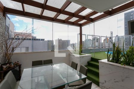 Sala de apartamento à venda com 2 quartos, 213m² em Funcionários, Belo Horizonte