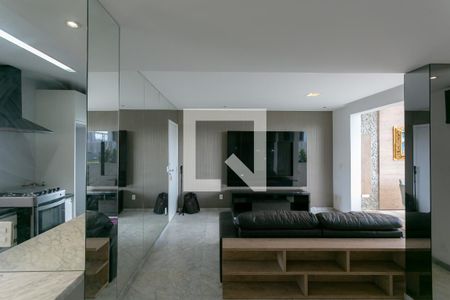 Sala de apartamento à venda com 2 quartos, 213m² em Funcionários, Belo Horizonte