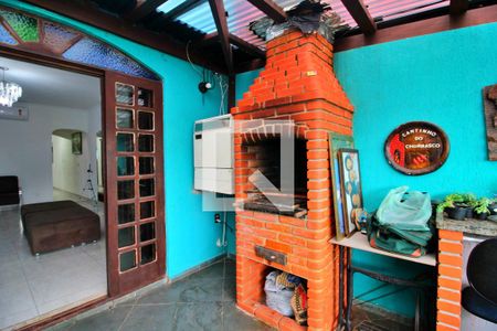 Churrasqueira de casa para alugar com 3 quartos, 290m² em Parque Gerassi, Santo André