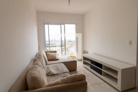 Sala de apartamento à venda com 2 quartos, 59m² em Vila Valparaíso, Santo André