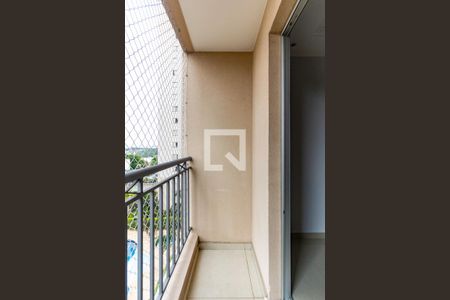 Varanda da Sala de casa de condomínio à venda com 2 quartos, 62m² em Vila Liviero, São Paulo