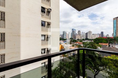 Varanda de apartamento para alugar com 2 quartos, 80m² em Vila Nova Conceição, São Paulo