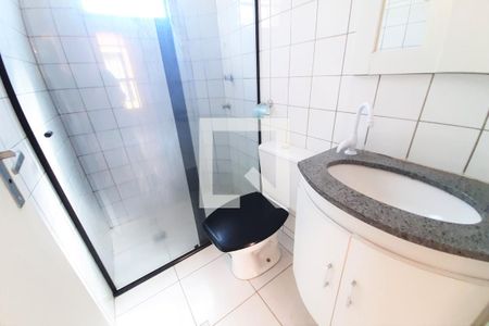 Banheiro Social de apartamento para alugar com 2 quartos, 75m² em Castelo, Belo Horizonte