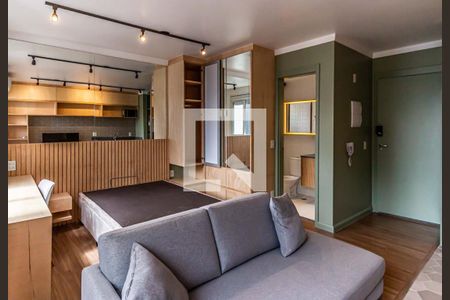 Studio de kitnet/studio para alugar com 1 quarto, 28m² em República, São Paulo