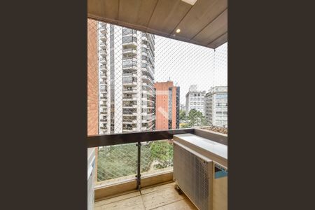 Varanda da Sala de apartamento à venda com 4 quartos, 250m² em Higienópolis, São Paulo