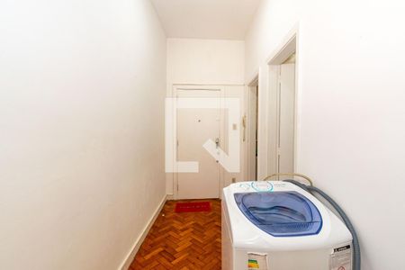 Corredor de kitnet/studio para alugar com 1 quarto, 44m² em Copacabana, Rio de Janeiro