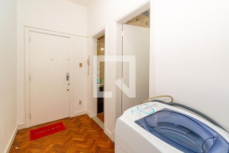 Corredor de kitnet/studio para alugar com 1 quarto, 44m² em Copacabana, Rio de Janeiro