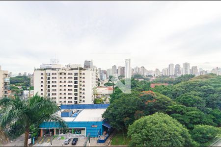 Vista da Sala de kitnet/studio para alugar com 1 quarto, 29m² em Vila Clementino, São Paulo