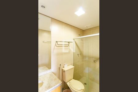 Banheiro Social de kitnet/studio para alugar com 1 quarto, 29m² em Vila Clementino, São Paulo