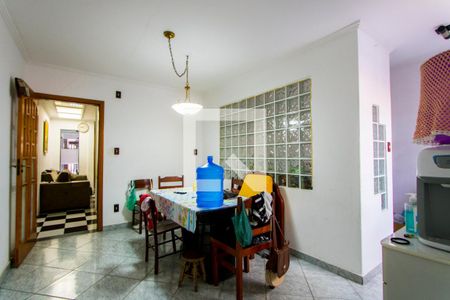 Sala de jantar de casa à venda com 3 quartos, 220m² em Vila Camilópolis, Santo André
