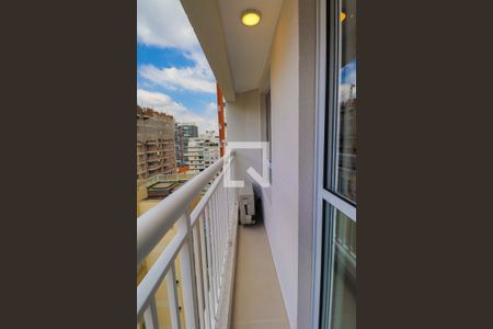 varanda de apartamento para alugar com 1 quarto, 25m² em Pinheiros, São Paulo