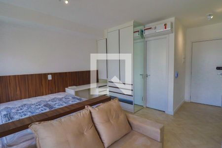 Sala/Quarto de apartamento para alugar com 1 quarto, 25m² em Pinheiros, São Paulo