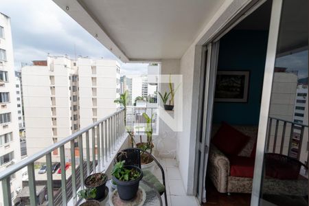 Varanda da Sala de apartamento à venda com 3 quartos, 112m² em Maracanã, Rio de Janeiro