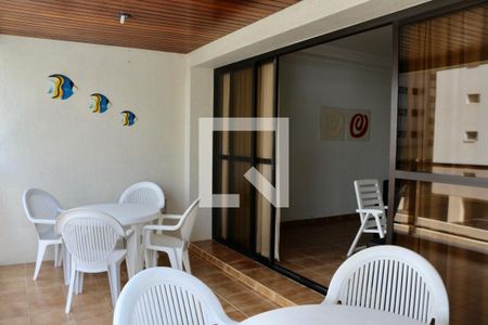 Sacada de apartamento para alugar com 4 quartos, 220m² em Barra Funda, Guarujá