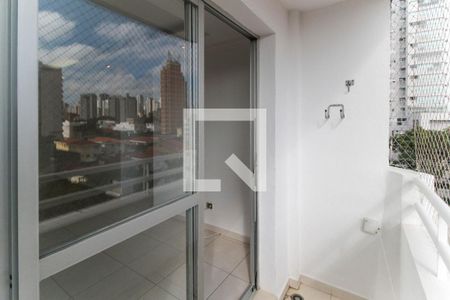 Varanda da sala de apartamento à venda com 2 quartos, 66m² em Chácara Inglesa, São Paulo