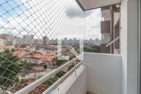 Varanda da sala de apartamento à venda com 2 quartos, 66m² em Chácara Inglesa, São Paulo