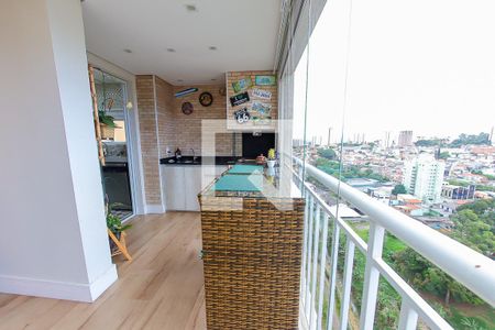 Sacada da Sala de apartamento para alugar com 3 quartos, 115m² em Vila Santo Antonio, Guarulhos