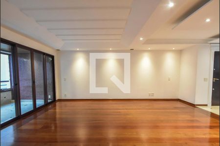 Sala de Estar de apartamento à venda com 2 quartos, 120m² em Brooklin Paulista, São Paulo