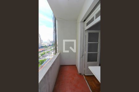 Varanda da Sala de apartamento para alugar com 1 quarto, 55m² em Centro, Rio de Janeiro