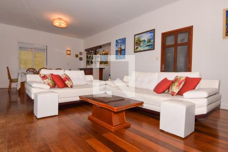 Sala 1  de apartamento para alugar com 3 quartos, 205m² em Pitangueiras, Guarujá