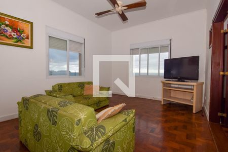 Sala 2 de apartamento para alugar com 3 quartos, 205m² em Pitangueiras, Guarujá