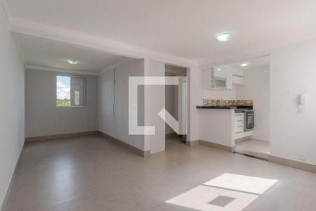 Sala de apartamento à venda com 1 quarto, 47m² em Parque das Cachoeiras, Campinas