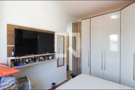 Quarto da suíte de apartamento à venda com 3 quartos, 70m² em Nova Petrópolis, São Bernardo do Campo