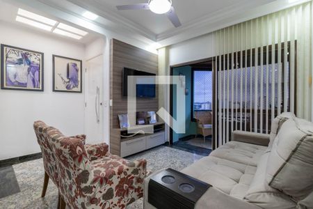 Sala de Estar de apartamento à venda com 4 quartos, 220m² em Vila Albertina, São Paulo