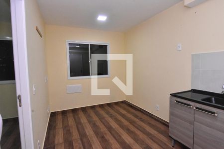 Sala/Cozinha de kitnet/studio para alugar com 1 quarto, 25m² em Cidade Satélite Santa Bárbara, São Paulo